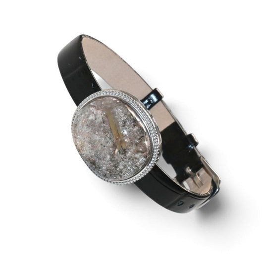 Phantom w/ Rutilated Leather Bracelet