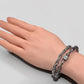 Letter X | Smoky Lavender Hetian Jade & Super Seven Quartz Bracelet