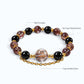 Copper Rutilated Quartz Charm + Red Copper Rutilated Quartz w/ Black Tourmaline Bracelet