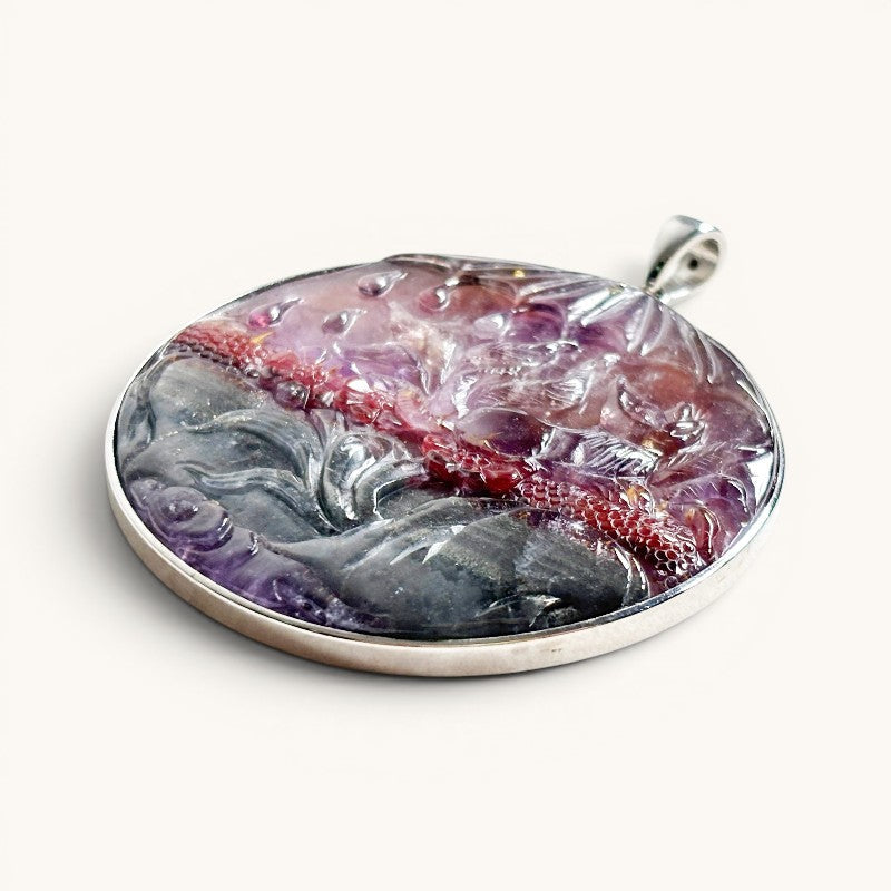 Auralite 23 Nine Tail Fox Pendant