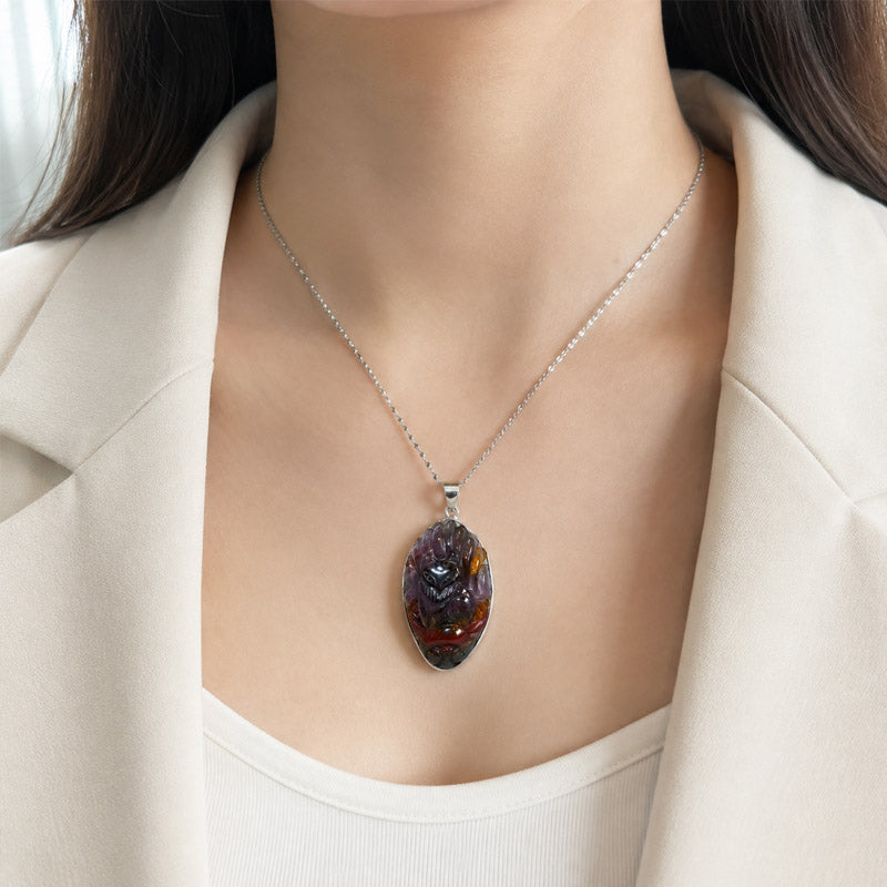 Auralite 23 Nine Tail Fox Pendant