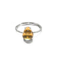 Golden Prehnite Gourd Ring
