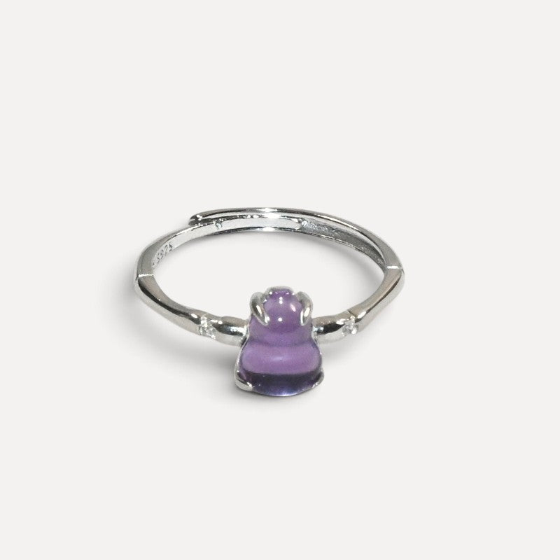 Amethyst Gourd Ring