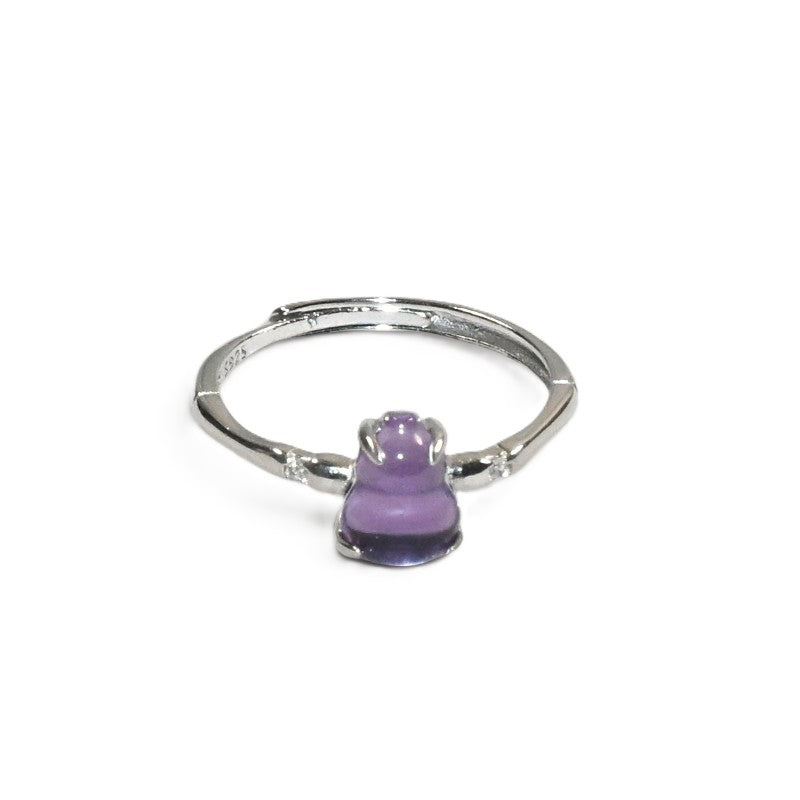 Amethyst Gourd Ring