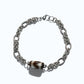 Tiger Tooth Dzi Bead Bracelet
