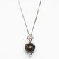 Striped Dzi Bead Pendant