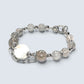Snowflake Phantom Charm + Grey Rutilated Quartz w/ Grey Moonstone Bangle