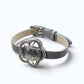 Chalcopyrite Leather Bracelet