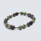 Letter Z | Eye Auralite & Green Lithium Mica Bracelet