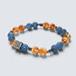 Letter F | Citrine Pyramid & Blue Opal Bracelet
