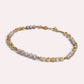 Citrine w/ Freshwater Pearl Anklet