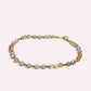 Citrine w/ Freshwater Pearl Anklet
