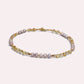 Citrine w/ Freshwater Pearl Anklet