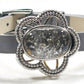 Chalcopyrite Leather Bracelet