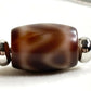 Six Eye Tiger Tooth Dzi Bead