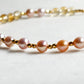 Citrine w/ Freshwater Pearl Anklet