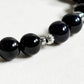 Letter Y | Purpurite & Black Tourmaline Bracelet