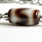 Tiger Tooth Dzi Bead Bracelet