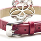 White Calcite Leather Bracelet