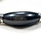 Double Silver Obsidian Charm w/ Black Skeletal Sunstone Bracelet