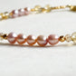 Citrine w/ Freshwater Pearl Anklet