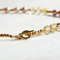 Citrine w/ Freshwater Pearl Anklet