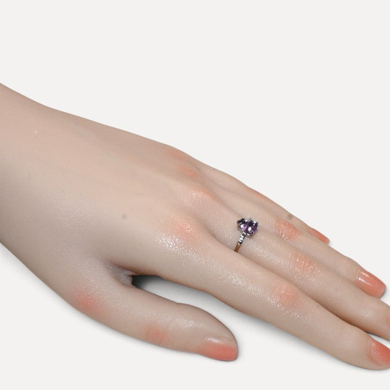 Amethyst Gourd Ring