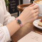 Sphene (Titanite) Leather Bracelet