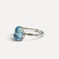 Aquamarine Gourd Ring