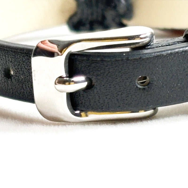 Wave Dzi Bead Leather Bracelet