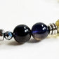 Letter G | Libyan Desert Glass & Iolite Bracelet