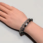 Letter M | Iolite & Black Tourmaline Bracelet