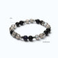 Letter H | Grey Moonstone & Iolite Bracelet