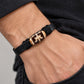 Wujie Boundless Dzi Bead Leather Bracelet