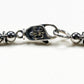 Black Sunstone w/ Devil Blue Aquamarine Dual -Loop Bracelet