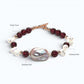Freshwater Pearl w/ Purple Garnet Bracelet