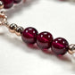 Freshwater Pearl w/ Purple Garnet Bracelet