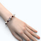 Freshwater Pearl w/ Purple Garnet Bracelet