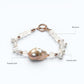 Freshwater Pearl w/ Moonstone Bracelet
