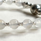 Double Tiger Tooth Dzi Bead w/ Moonstone Bangle