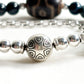 Six Eye Dzi Bead w/ Blue Tiger Eye Bangle