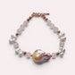 Freshwater Pearl w/ Pink Morganite Quartz Bracelet